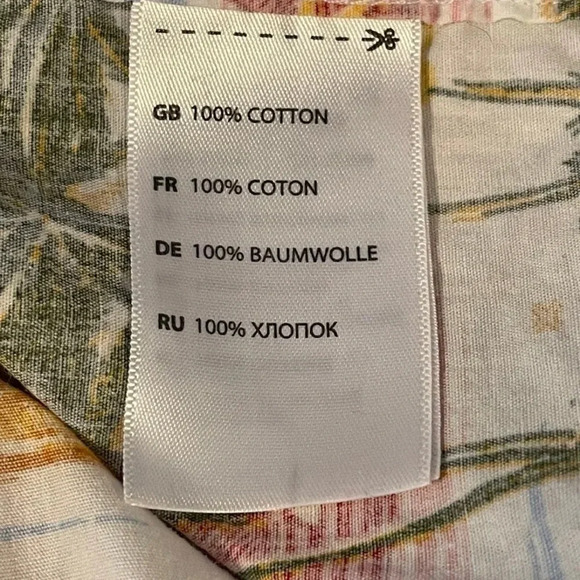 HARBOR Bay Mens button down Hawaiian shirt. 
Size: 2XL - Picture 5 of 9